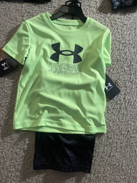 lot of boys New Under Armour/Nike sets-size 4 2