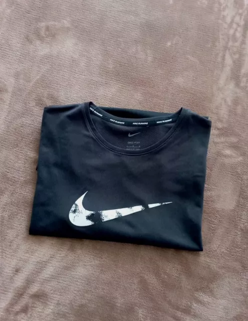 T-shirt Nike uomo Nera girocollo maglia manica corta tshirt Sportiva Traspirante