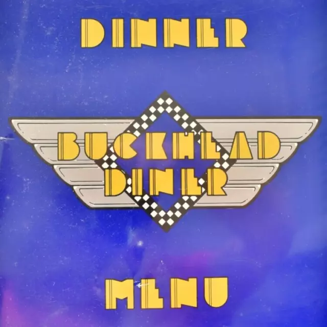 Vintage 2000 Buckhead Diner Restaurant Menu Piedmont Road Atlanta Georgia