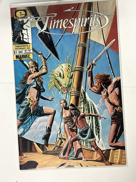 Timespirits #2 Comic Book Epic Marvel 1985 | Combined Shipping B&B