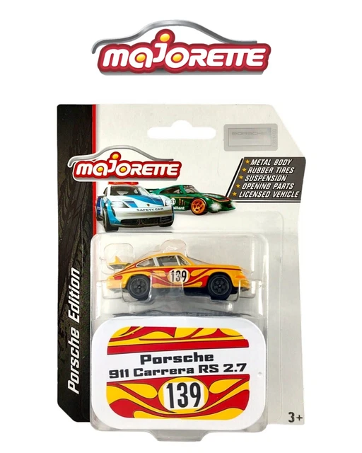 MAJORETTE 0220002 PORSCHE 911 CARRERA S-VERDE 1/64 MAJORETTE