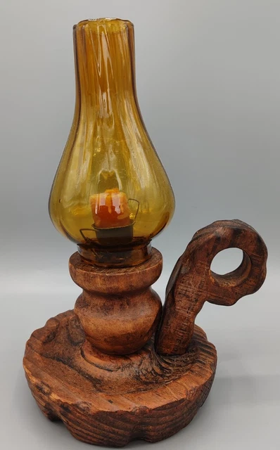 Lampe Bougeoir Sculpture en Céramique par Rolan