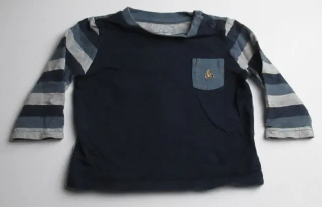 Infant Baby Boys 6-12 Months Baby Gap Brannan's Favorites Striped Shirt