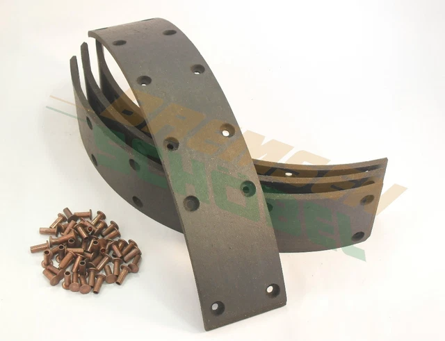Bremsbelag Satz Für Deutz D40 D55 D30 – 50x300 16Loch 4x10 Inkl. Nieten, OE 03392132