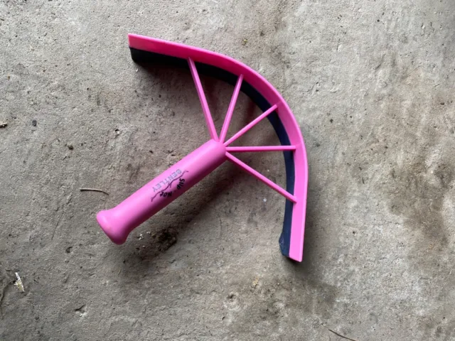 Pink sweat scraper horse pony cob water scraper