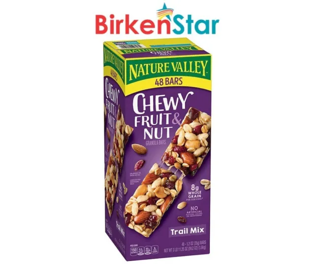 Nature Valley Chewy Trail Mix Fruit & Nut Granola Bars (48 ct.) Great Price