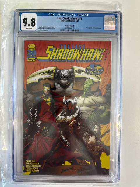 🔥Last Shadowhawk #1🔥CGC 9.8 MINT!🔥Jim Valentino Variant Cover-FREE SHIPPING🔥