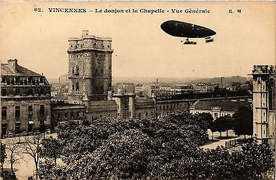 CPA vincennes-le donjon et la chapelle-vue generale (259935)