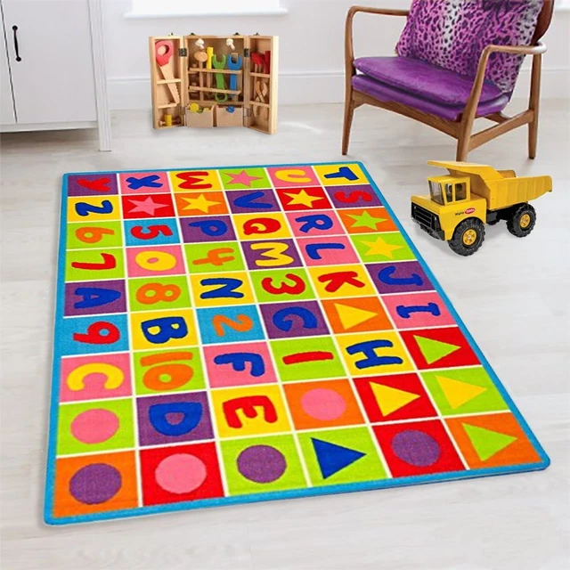 ABC PUZZLE LETTERS and Numbers Kids Educational play mat For School