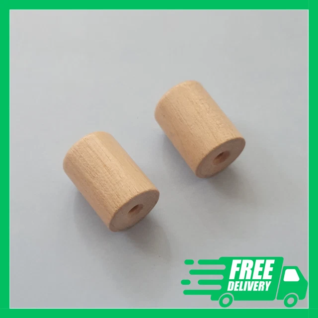 131388 X 2 (114667 X 2) IKEA Wooden Knob BILLY Bookcase OXBERG Doors