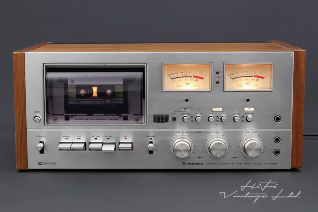 Pioneer CT-F9191 2-Kopf Stereo Kassettendeck HiFi Vintage