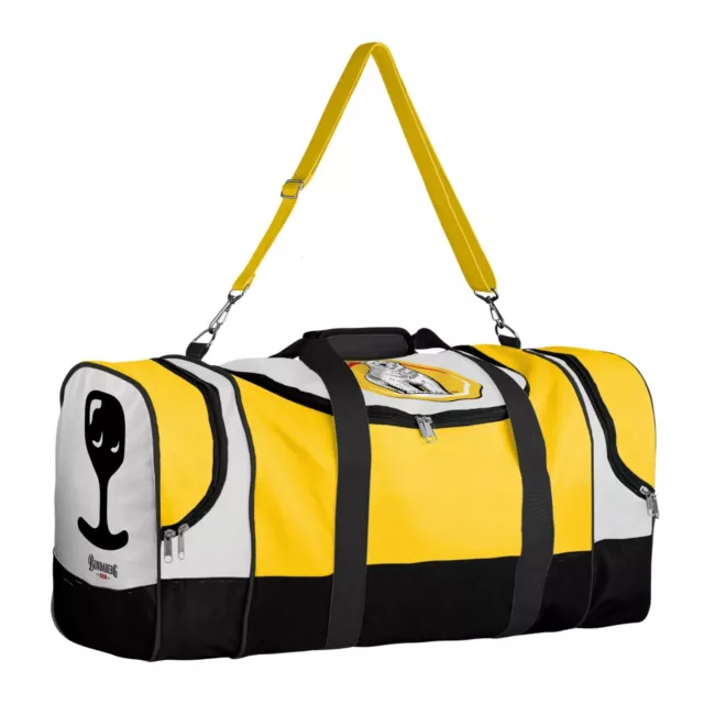 Bundaberg Rum Bear Logo Sports Bag Yellow
