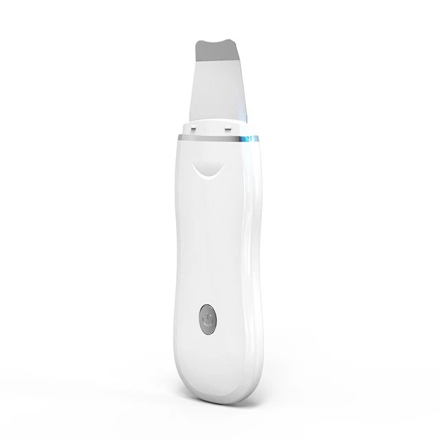 Massager Skin Scrubber Cleaner Ultrasonic Blackhead Exfoliating Peeling Spatula