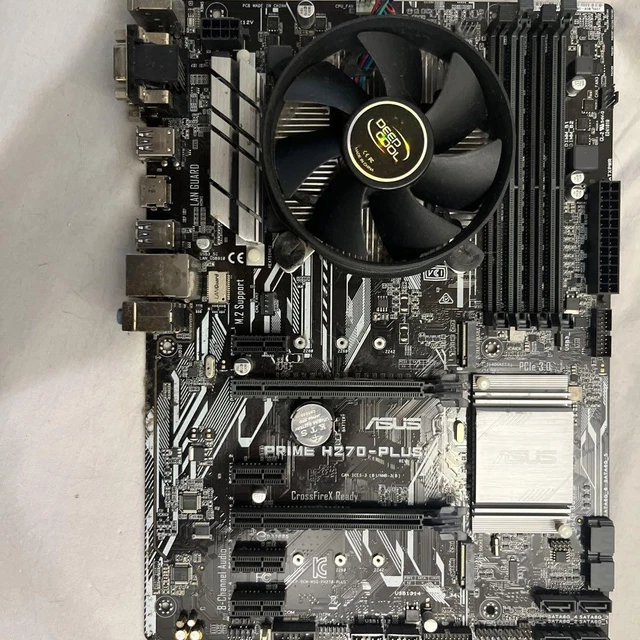 ASUS PRIME H270-PLUS Motherboard With Intel i7-7700 CPU Used
