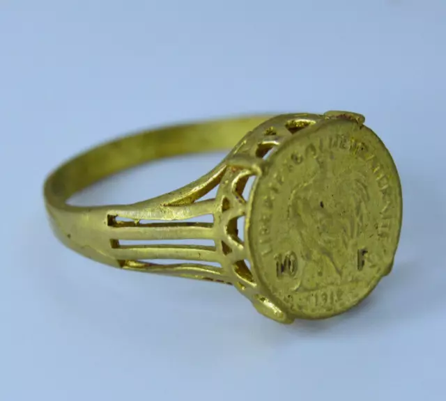 Very Rare Extremely Ancient Antique Bronze Ring-Amazing Very Stunning