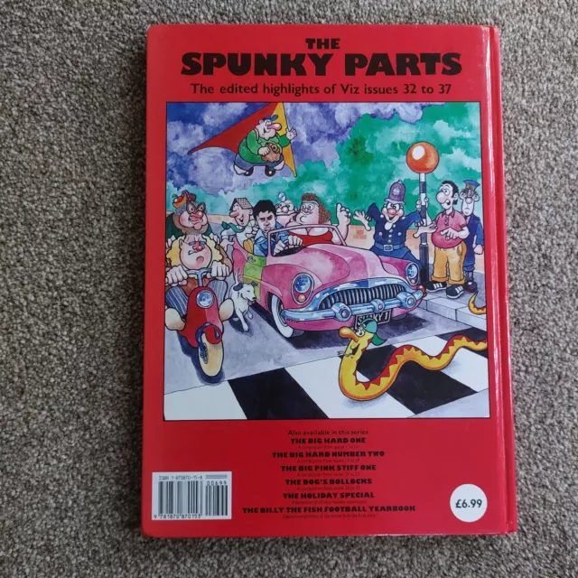 Viz Annual, The Spunky Parts of issues 32 to 37. Hardback 2
