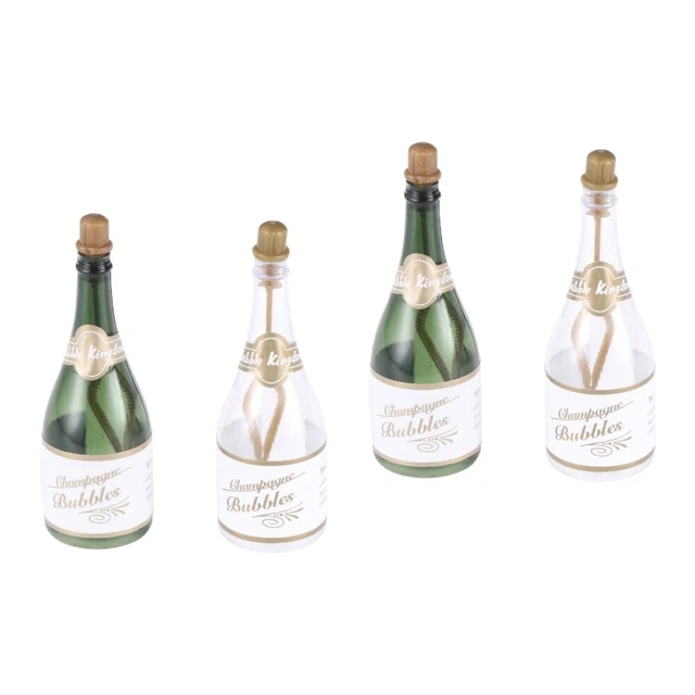 24 Pcs Bride Wedding Bubble Bottle Dining Room Decor for Table