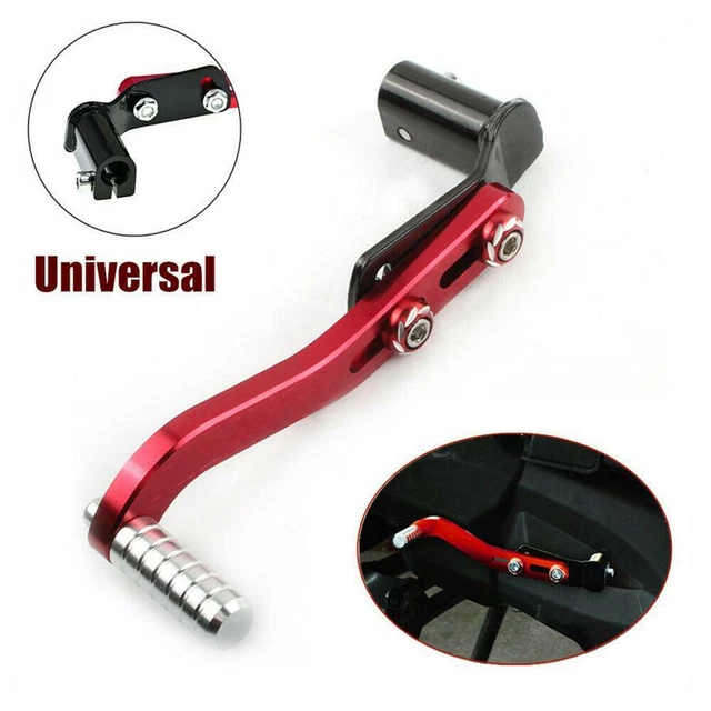 Universal Aluminum Alloy CNC Motorcycle Kick Starter Lever Pedal Gear Lever Bar