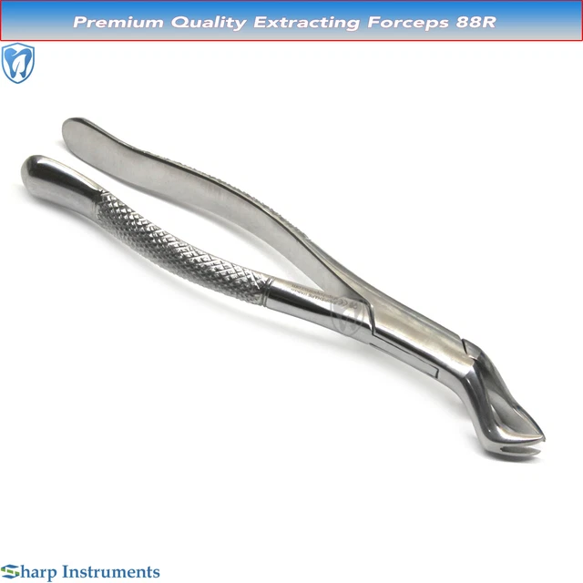 DENTAL FORCEPS 88R Molar Tooth Extracting Surgical Instruments Dental ...