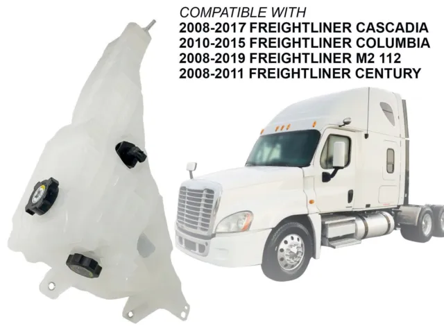 For Coolant Reservoir Tank Freightliner 08 - 17 Cascadia 10-15 Columbia 08-19 M2