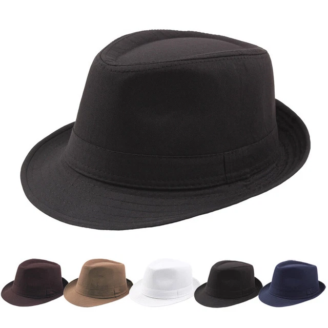 Cappello Estivo Alla Moda Cappello Fedora A Tesa Larga Cappello Jazz Da Uomo -