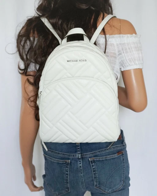 Abbey medium on sale quilted leather backpack
