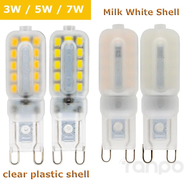Mini G9 LED Birne dimmbar 3W 7W 2835SMD Maislicht ersetzt 20W 60W Halogenlampe