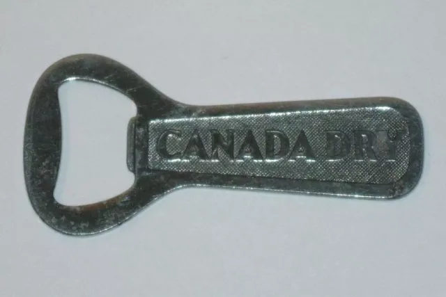 Vintage CANADA DRY Soda Bottle Opener! Metal (Steel) Church Key!