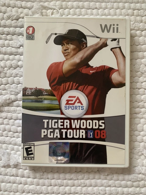 Tiger Woods PGA Tour 08 - Nintendo Wii Very Good Condition