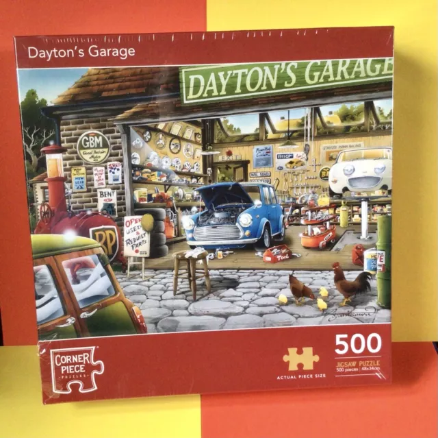 Puzzle Garagem de Dayton, 500 peças