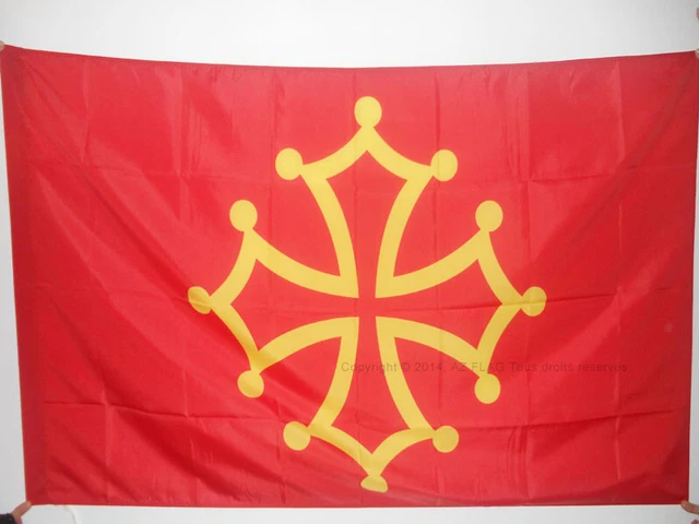 Drapeau Ville de Lyon 150x90cm - lyonnais