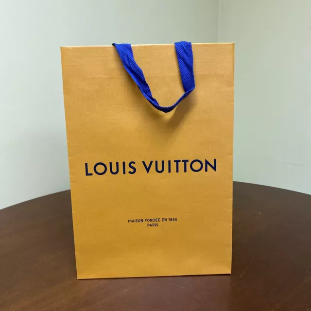 LOUIS VUITTON Shopping Tote Bag Authentic Empty Paper Gift Bag (14"x10"x4.5")