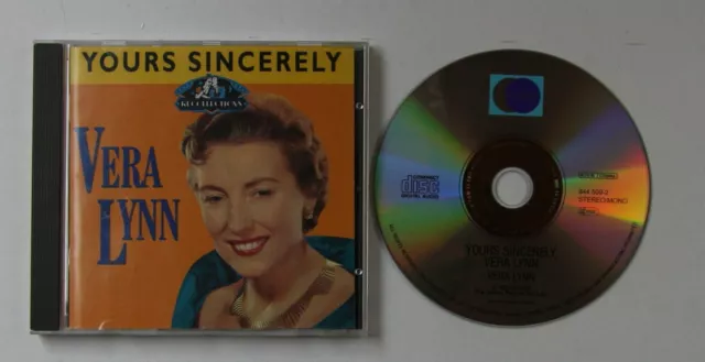 Vera Lynn Yours Sincerely UK CD 1995