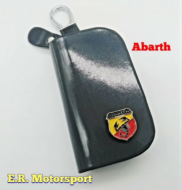 Ahaimy, Portachiavi, In Ecopelle, Per Tutti I Tipi Di Chiavi, Nero, 17 - Foto 8