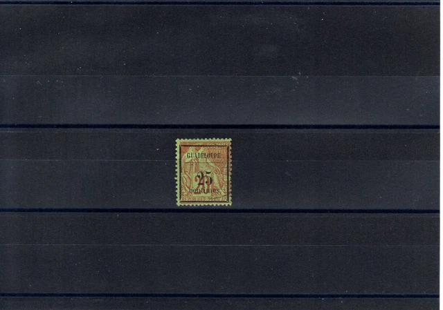 Timbre Guadeloupe France Colonie 1889 N°5 Oblitere Used
