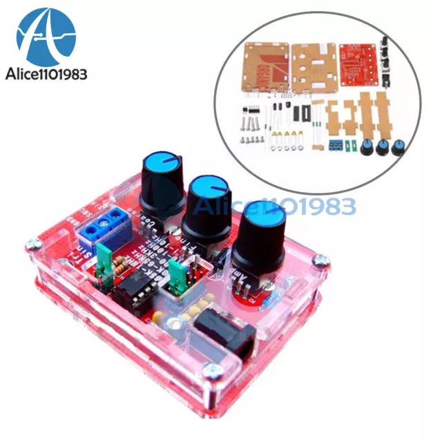 XR2206 Function Signal Generator Sine Triangle Square Output 1HZ-1MHZ DIY Kits