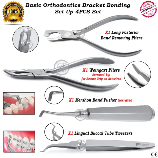 Instruments Dentaires Orthodontique Pince de Weingart Retrait de Brackets Pinces
