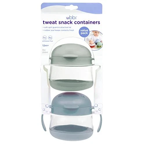 Tweat No Spill Snack Container for Kids, BPA-Free, Toddler Snack Container,