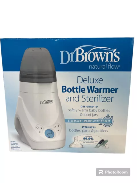 Dr. Brown's Deluxe Bottle Warmer & Sterilizer - White