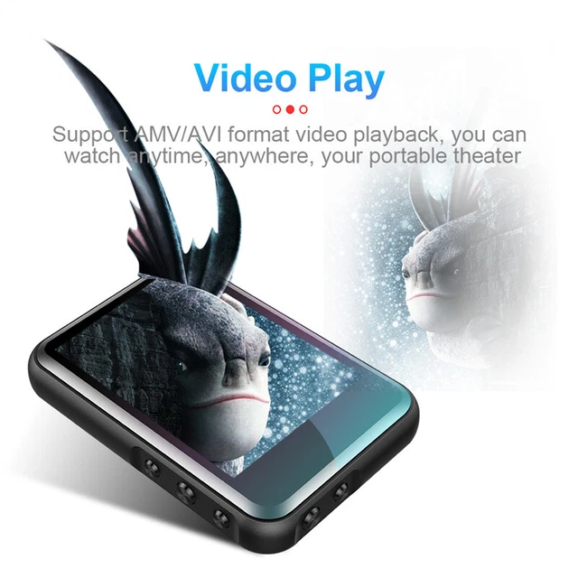 M16 Blue-tooth MP3 Player Touch Screen Sports Lossless Music FM Radio Support
