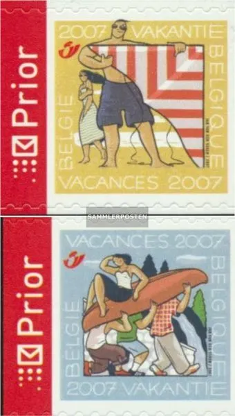 Belgien 3713I D-3714I D (kompl.Ausg.) postfrisch 2007 Sommermarken