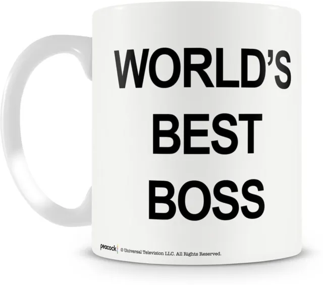 The Office Worlds Best Boss Mug IN VENDITA! - PicClick IT