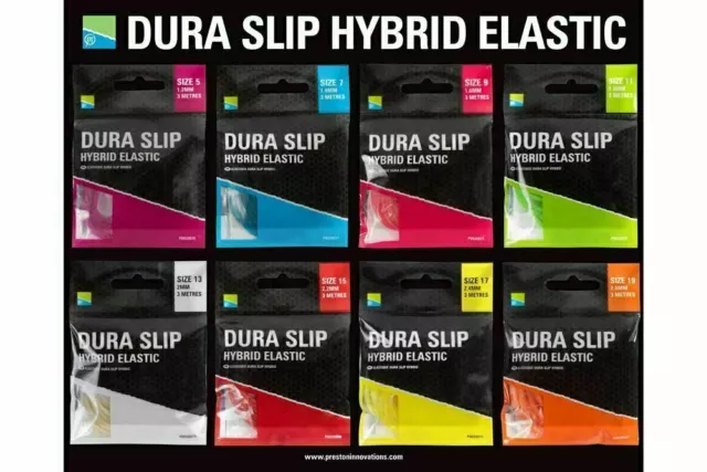 Preston Innovations Dura Slip Hybrid Elastic *All Sizes*