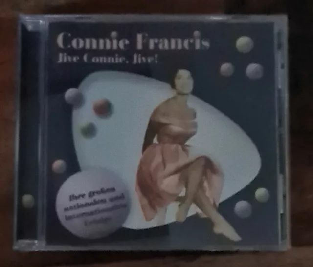 CD Connie Francis - Jive Connie, Jive! 2001 - 14 Songs + Bonus Track Go, Connie,