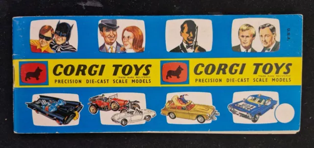 CORGI TOYS Diecast Scale Models 🏁10 Year Anniversary Collector's Catalogue 1966