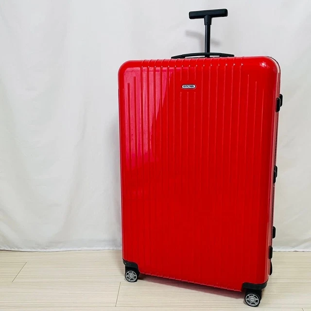 ジャンクRIMOWA SALSA 104L RIMOWA SALSA 104L Silver 4-wheels Carry Case Suitcase 876.77