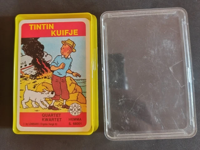 Tintin - Jeux de 54 Cartes Double-Deck Tintin - Hergé-Moulinsart / Editions Atlas 2001