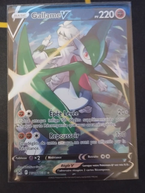 Carte Pokémon Gallame  V TG19/TG30 Origine Perdue Neuve FR