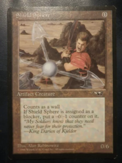 mtg magic shield sphere alliances ENGLISH sphère bouclier 3 available