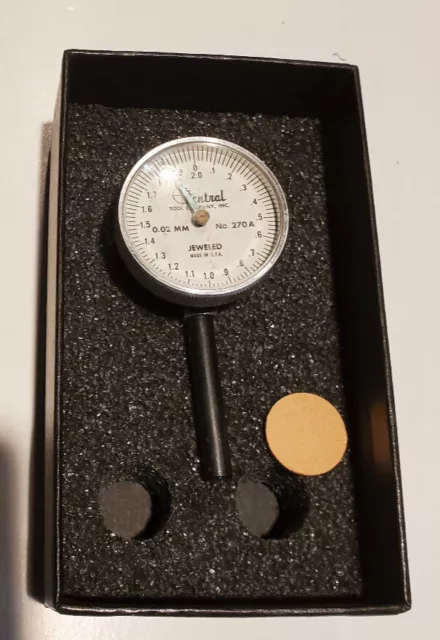 Central Tools 4394 Indicator Gauge CE4394 - like new